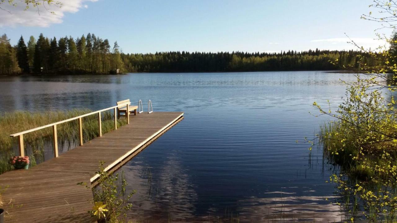Private Lakeside Holiday Property In Nature Kankaanpaa Luaran gambar