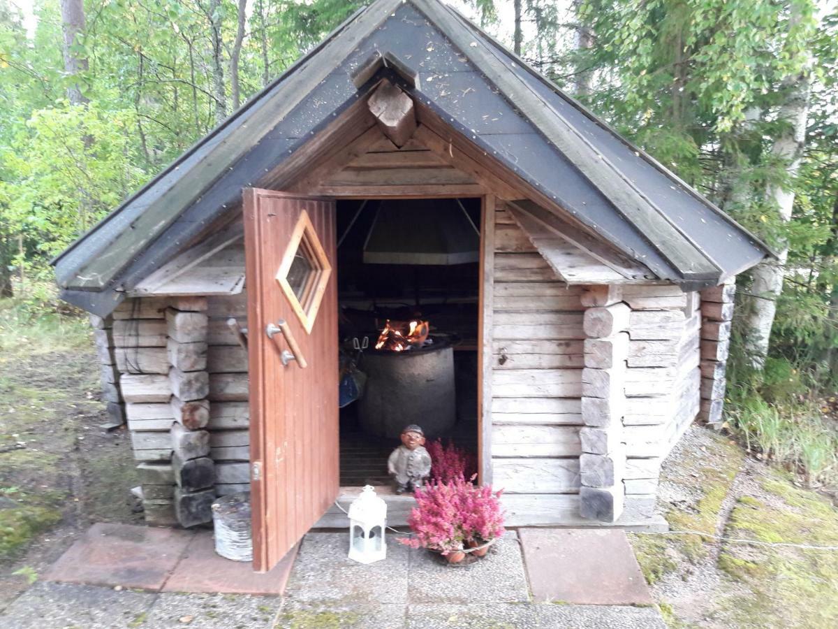Private Lakeside Holiday Property In Nature Kankaanpaa Luaran gambar