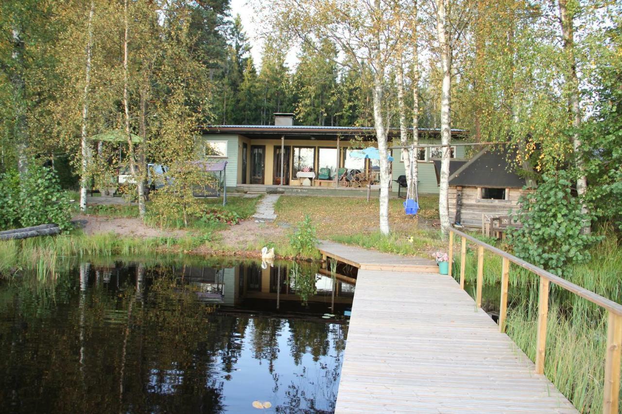 Private Lakeside Holiday Property In Nature Kankaanpaa Luaran gambar