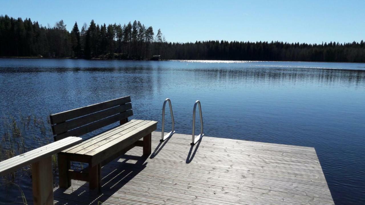 Private Lakeside Holiday Property In Nature Kankaanpaa Luaran gambar